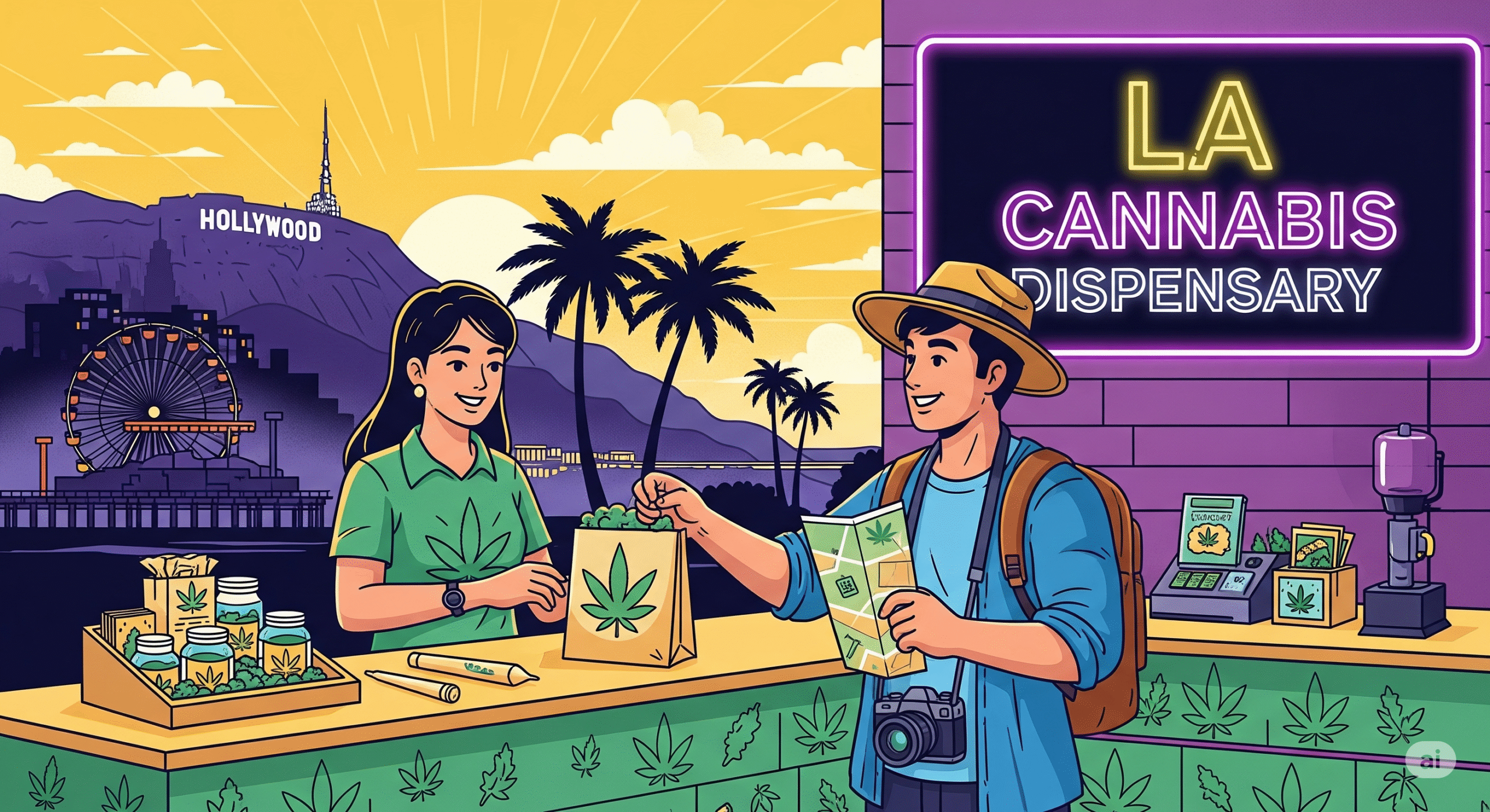 how to buy weed in Los Angeles