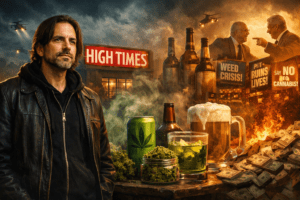 High Times' Josh Kesselman 'Big Alcohol' Pushing Anti-Weed Propaganda ... Because Cannabis Drinks Are Kickin' Their Ass!!!