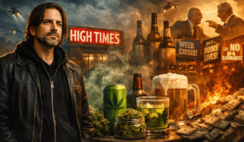 High Times' Josh Kesselman 'Big Alcohol' Pushing Anti-Weed Propaganda ... Because Cannabis Drinks Are Kickin' Their Ass!!!