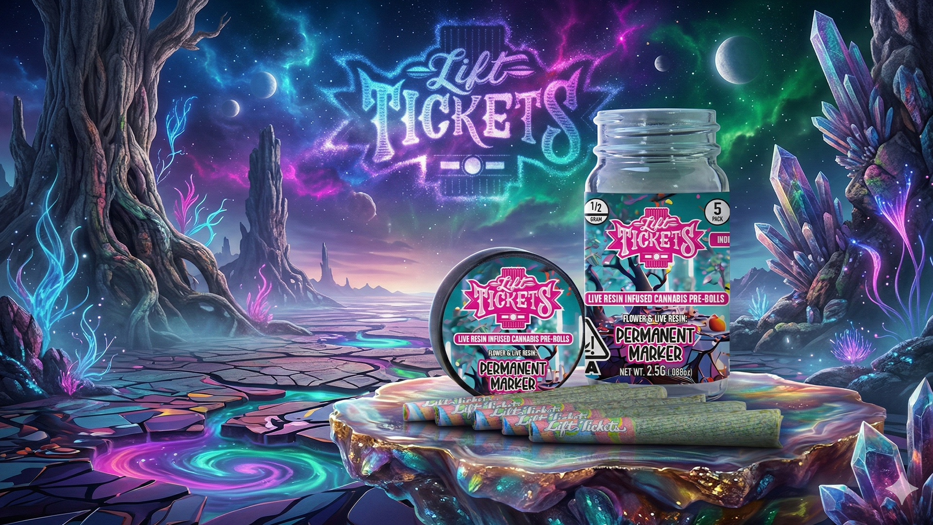 L-I-F-T Tickets™ Infused Pre-Rolls