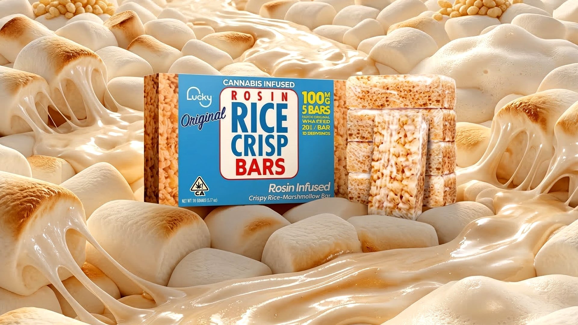 Lucky Crispy Rice Bars