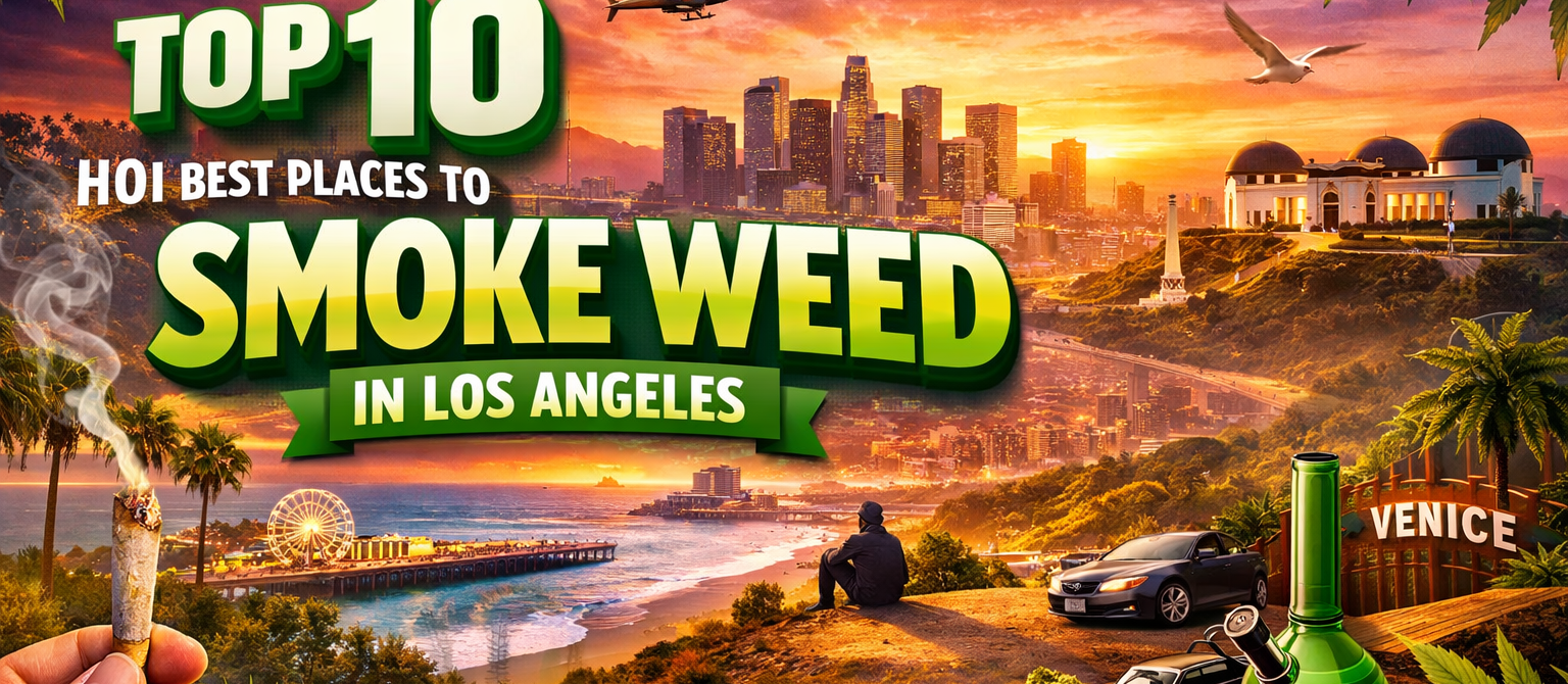 top 10 places to smoke weed in Los Angeles