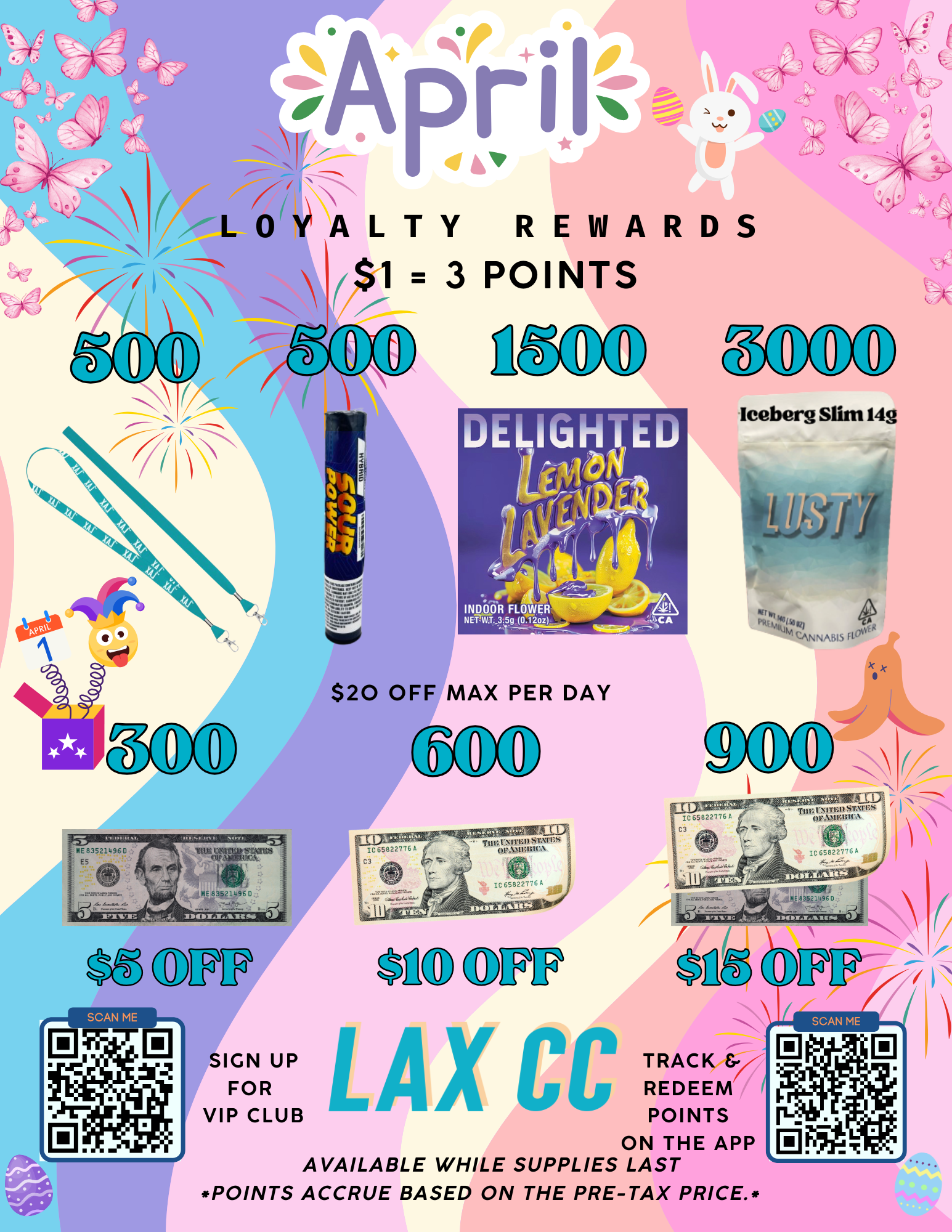 April Loyalty Rewards 2026
