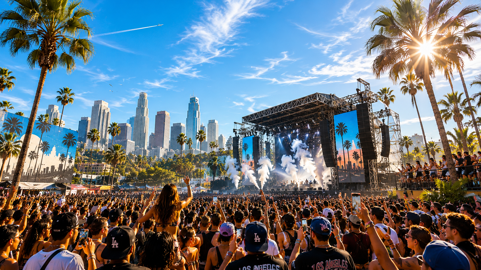 Best Los Angeles music festivals and raves 2026 — LAXCC guide