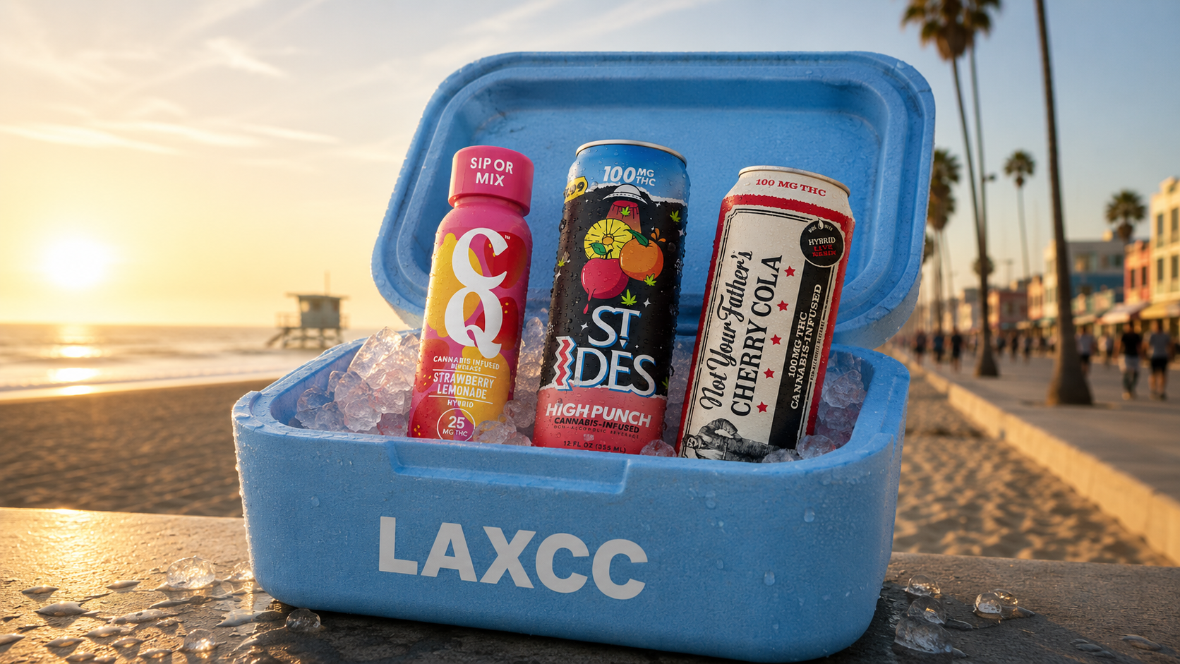 THC drinks near LAX Airport at LAXCC