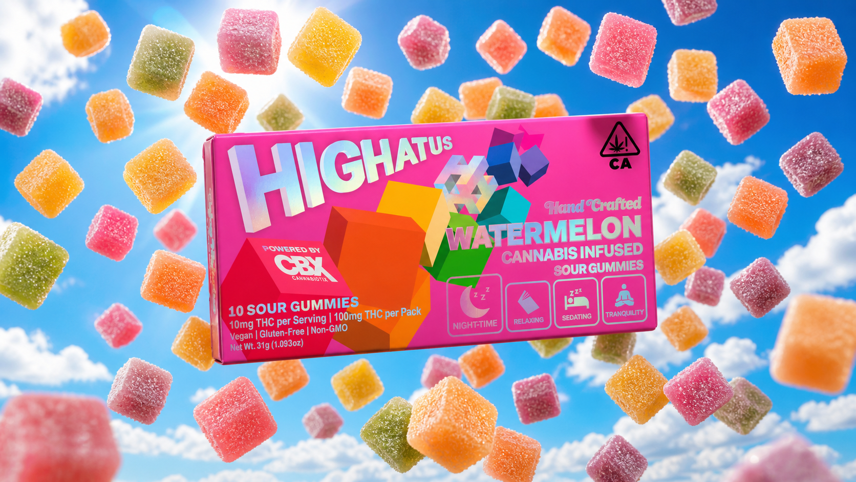 Highatus rosin gummies