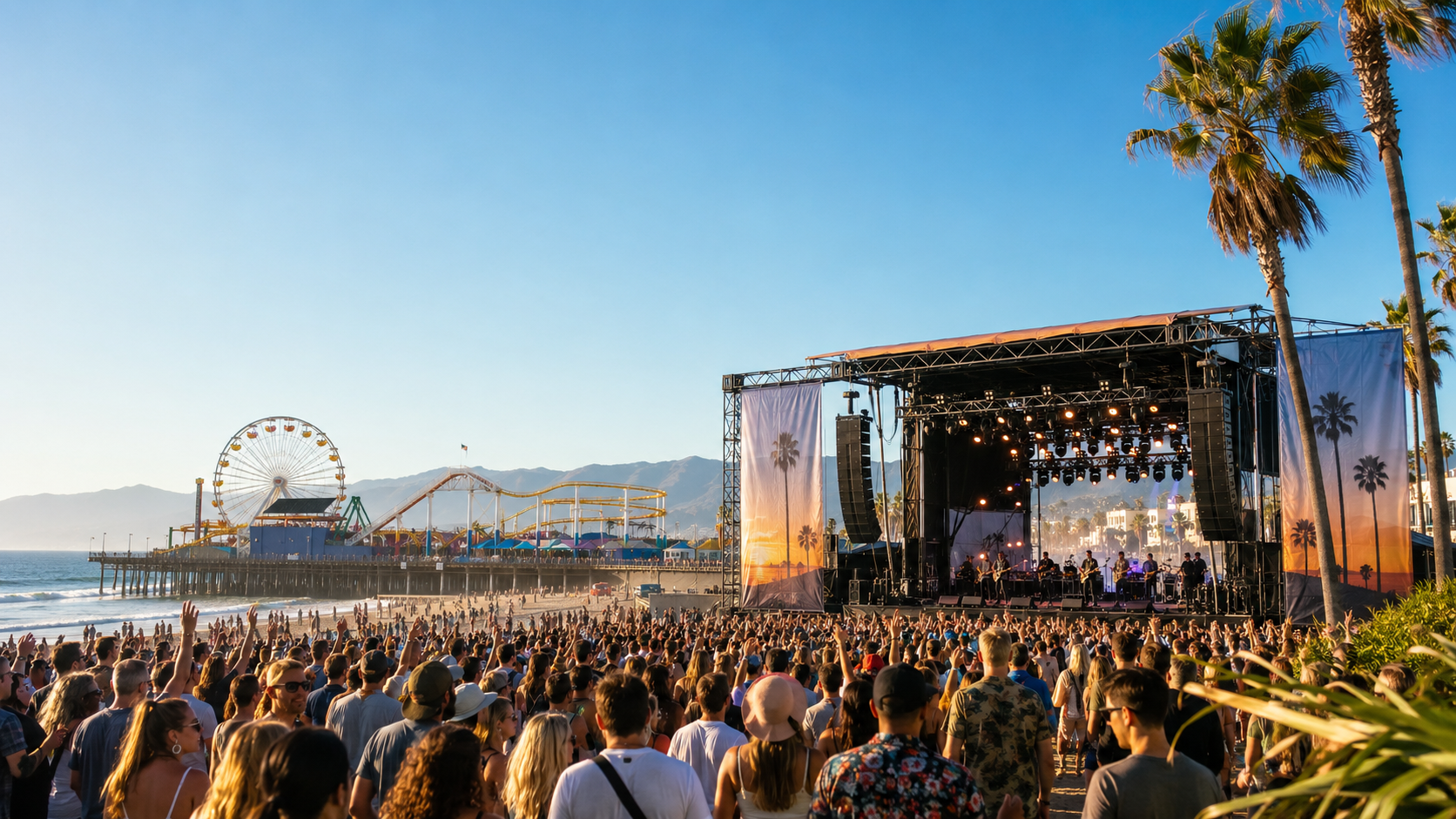 Goldenvoice, the Coachella promoter, plans a new Santa Monica Pier music festival in 2026 — LAXCC