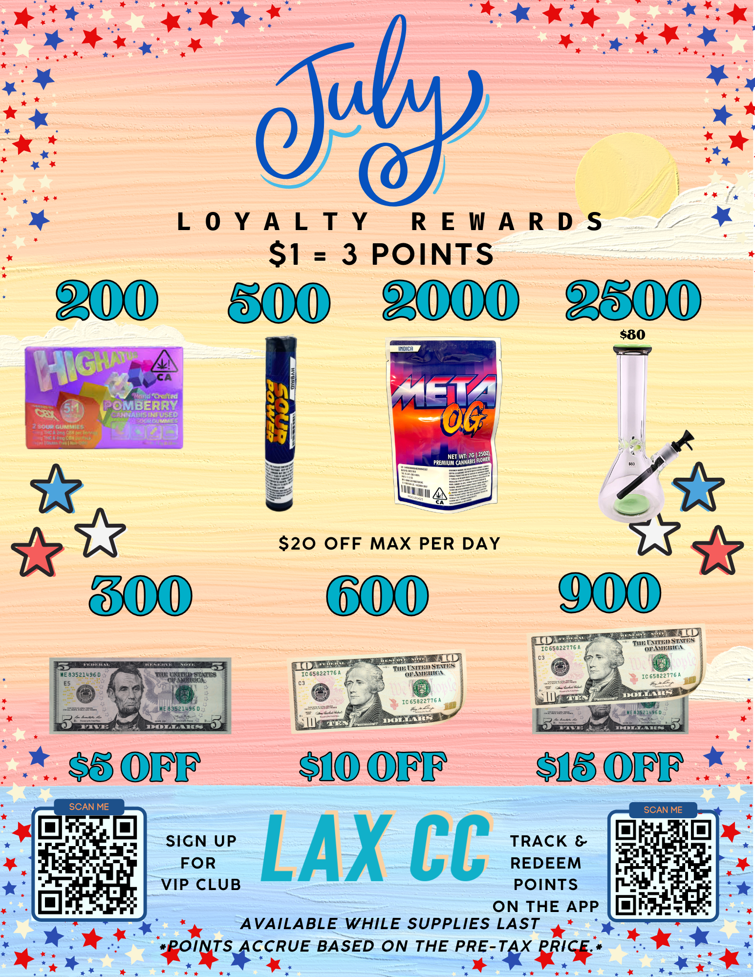 Best July Deals 2026 at LAX Cannabis Club