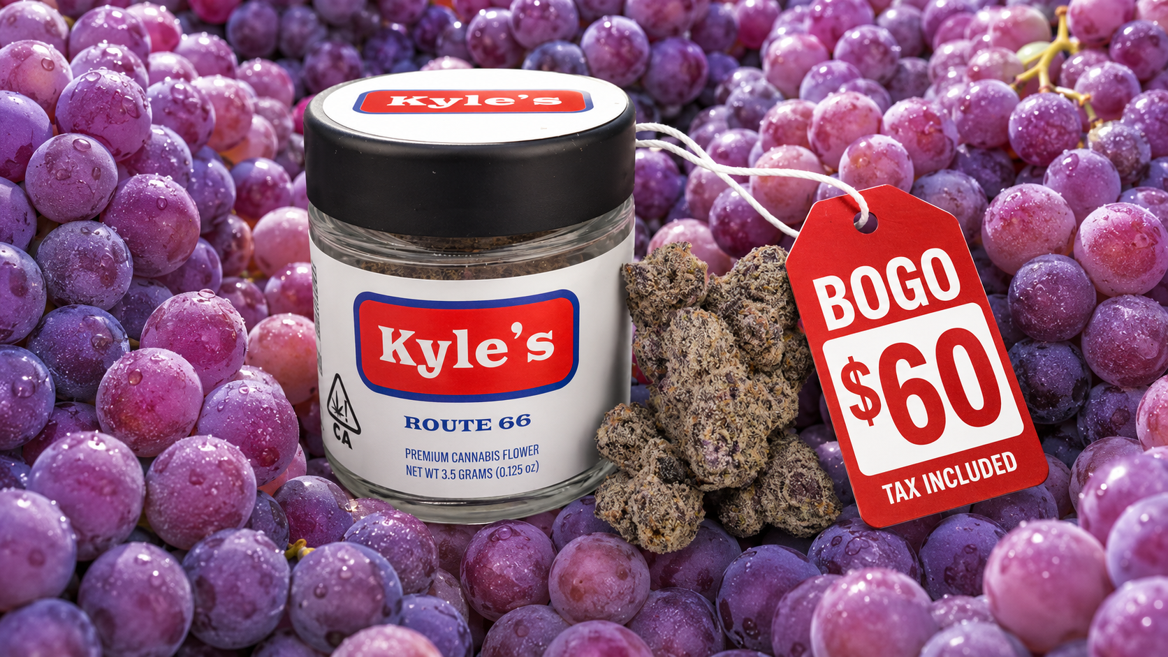 Kyles buy one get one indoor top-shelf eighth deal near LAX