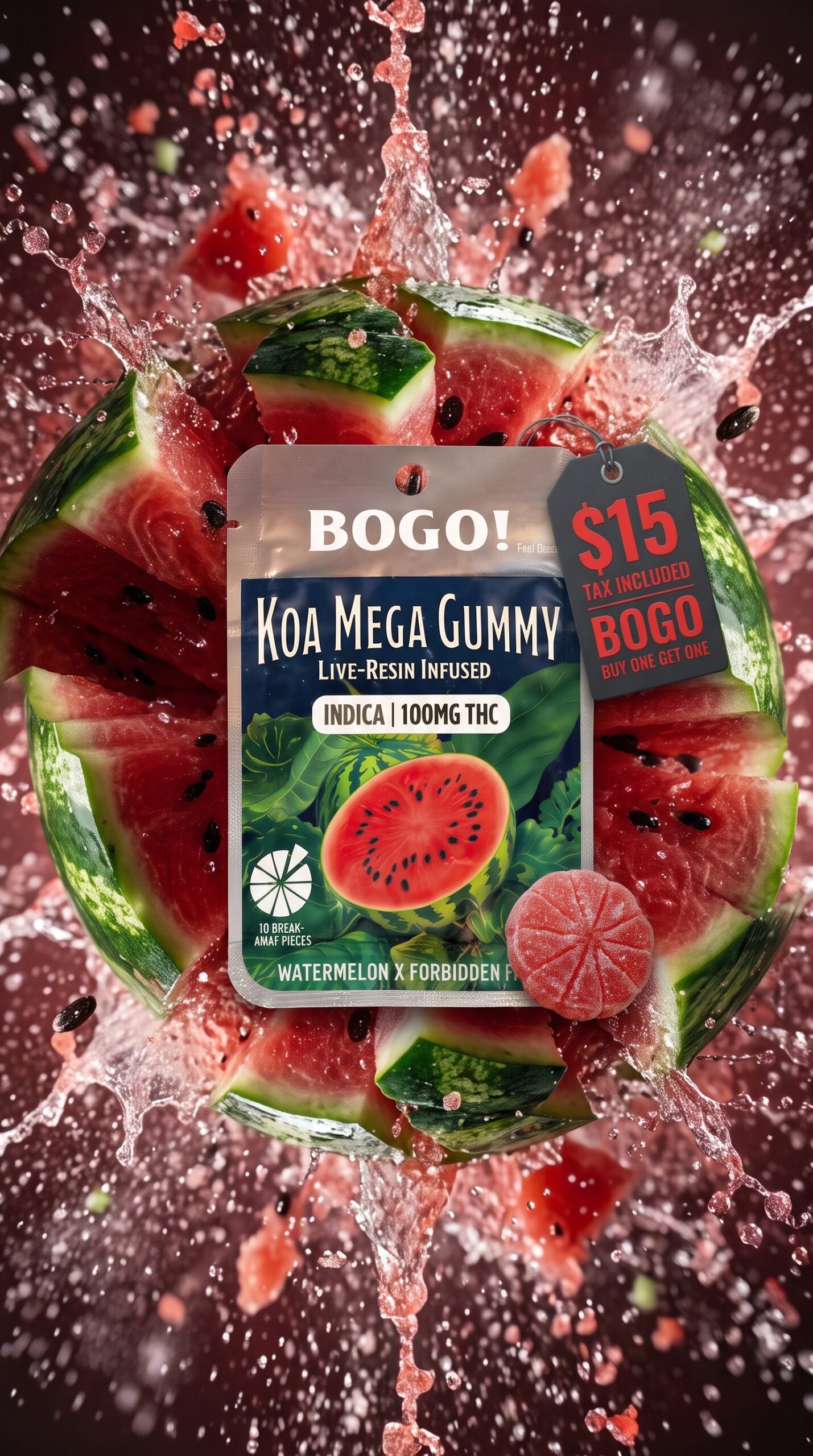 KOA THC Gummies Buy One Get One $15 Deal