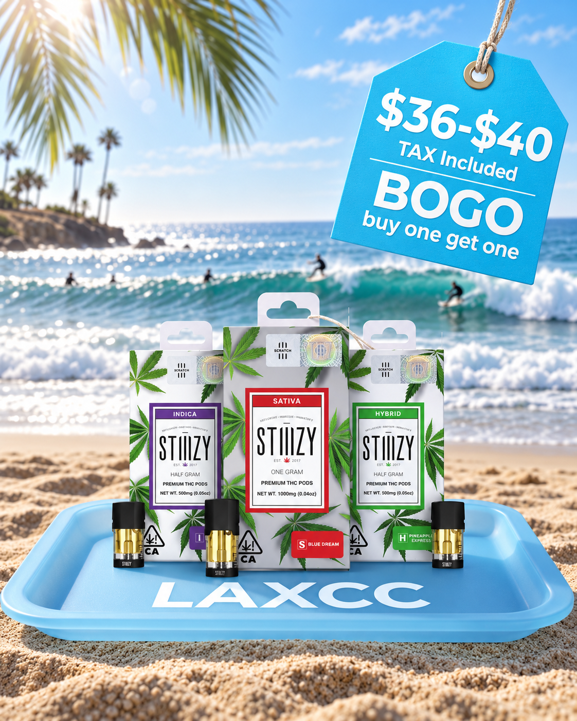 STIIIZY THC Pods Buy One Get One Deal