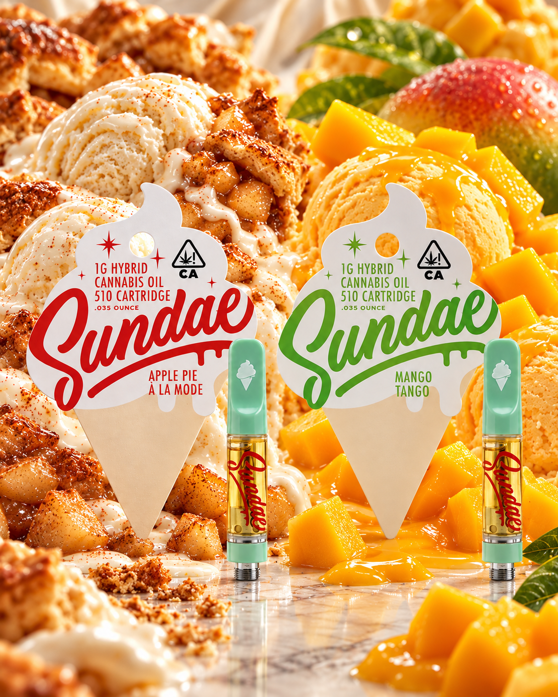 Sundae $14 vape cartridges